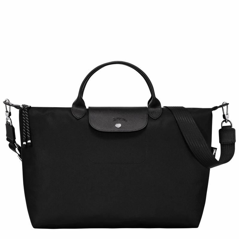 Longchamp Le Pliage Energy XL Miesten Käsilaukku Mustat Suomi | L1630HSR001-