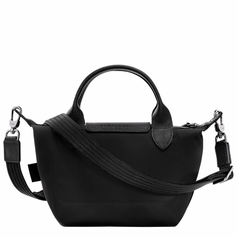 Longchamp Le Pliage Energy XS Miesten Käsilaukku Mustat Suomi | L1500HSR001-