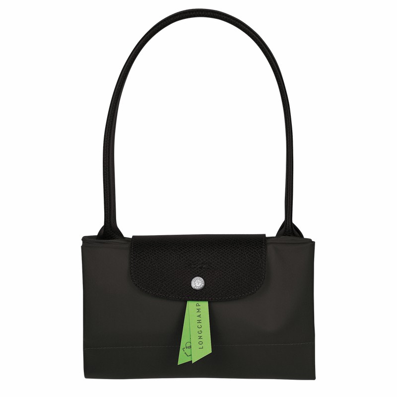 Longchamp Le Pliage Green L Naisten Kangaskassit Mustat Suomi | L1899919001