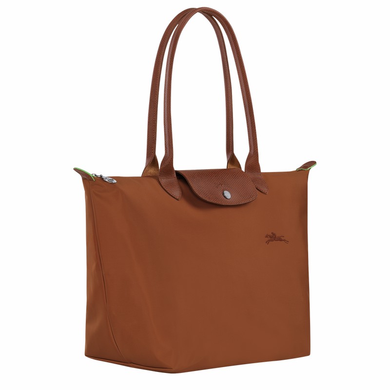 Longchamp Le Pliage Green L Naisten Kangaskassit Ruskea Suomi | L1899919504