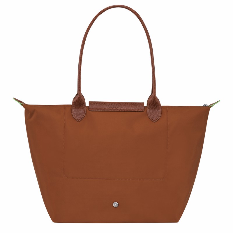 Longchamp Le Pliage Green L Naisten Kangaskassit Ruskea Suomi | L1899919504