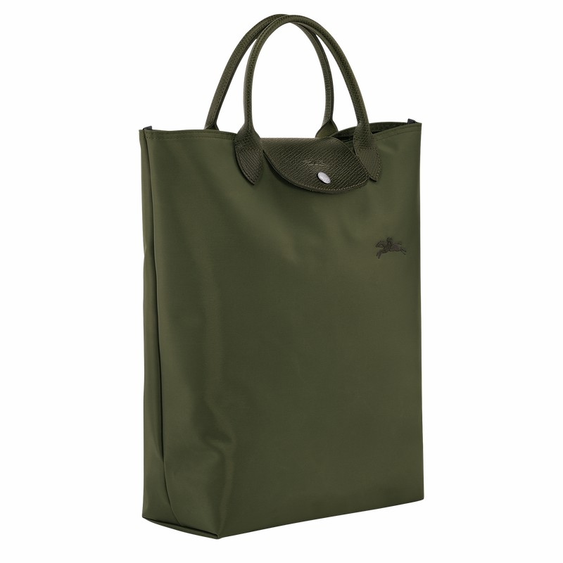 Longchamp Le Pliage Green M Miesten Kangaskassit Vihreä Suomi | 10168919479-