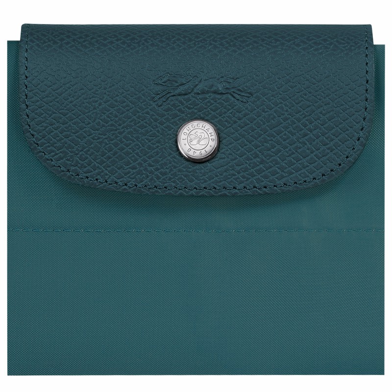 Longchamp Le Pliage Green M Miesten Kangaskassit Sinivihreä Suomi | 10168919P89-