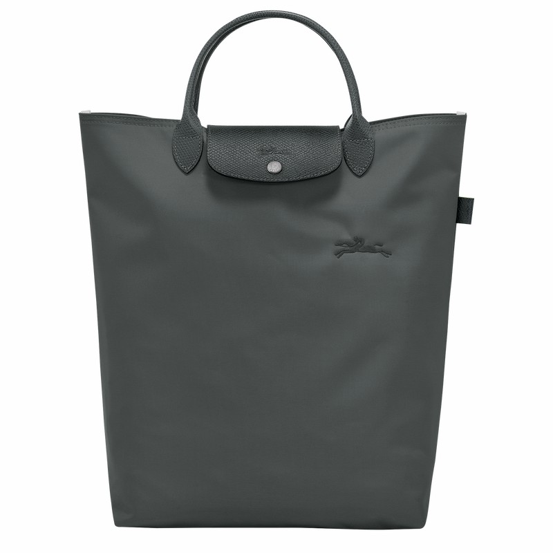 Longchamp Le Pliage Green M Miesten Kangaskassit Syvä Harmaat Suomi | 10168919P66-