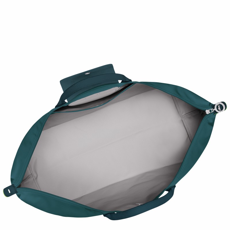 Longchamp Le Pliage Green M Miesten Matkakassit Sinivihreä Suomi | L1625919P89-