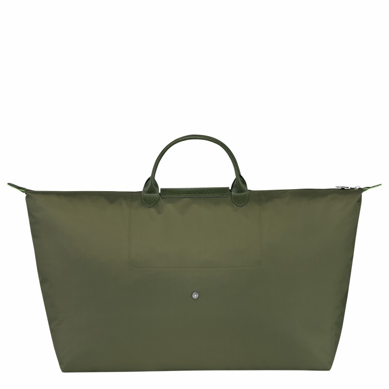 Longchamp Le Pliage Green M Miesten Matkakassit Vihreä Suomi | L1625919479-