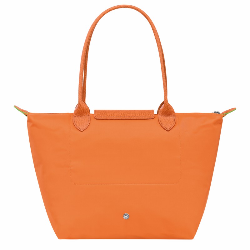 Longchamp Le Pliage Green M Naisten Kangaskassit Oranssi Suomi | L2605919P54