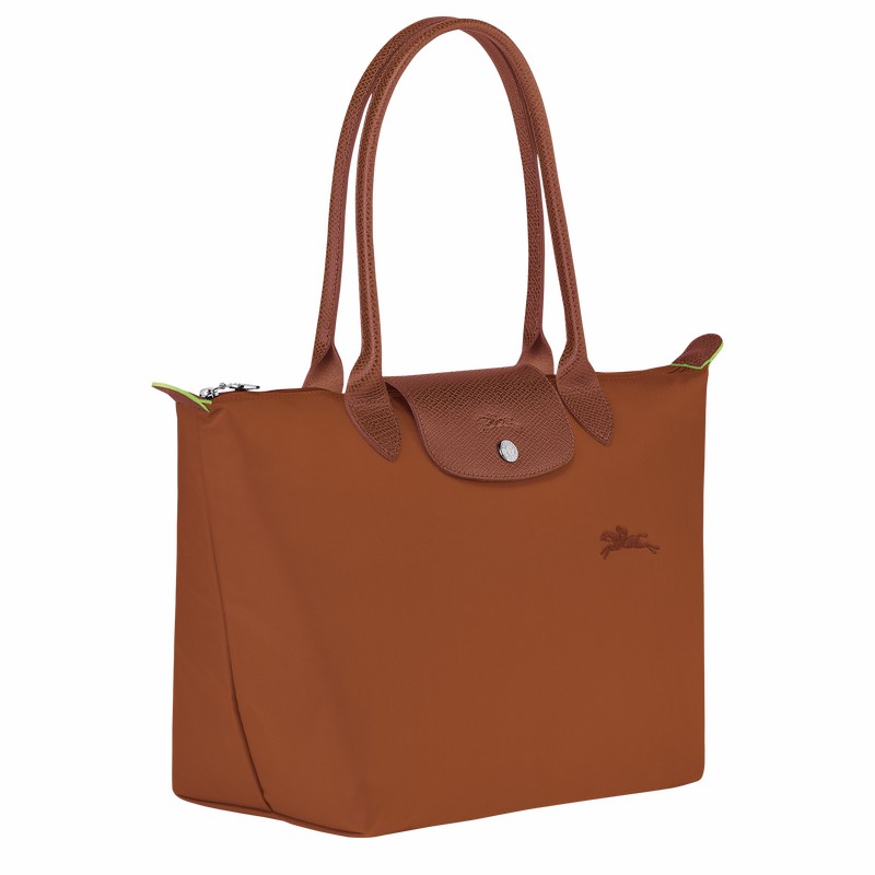 Longchamp Le Pliage Green M Naisten Kangaskassit Ruskea Suomi | L2605919504