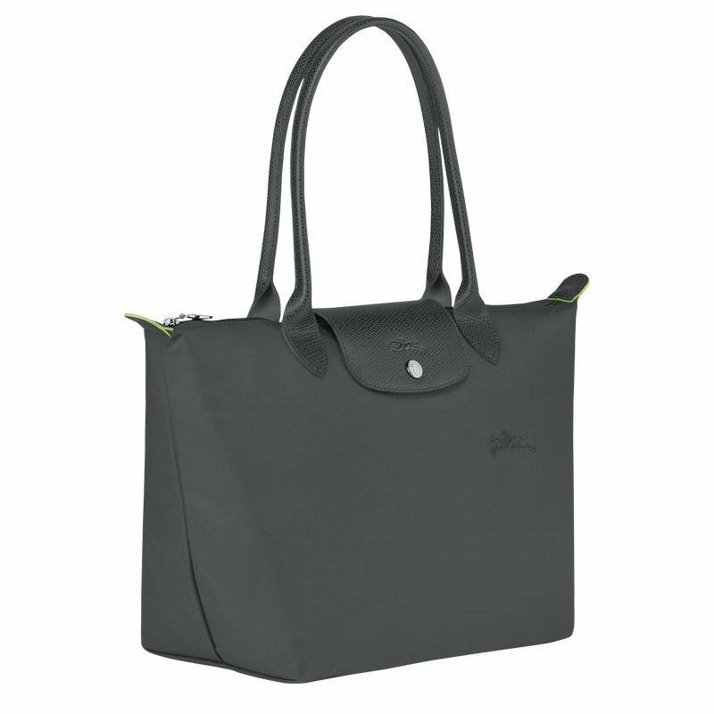 Longchamp Le Pliage Green M Naisten Kangaskassit Syvä Harmaat Suomi | L2605919P66