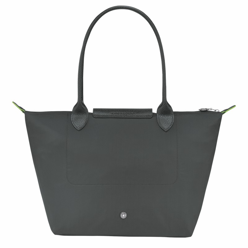 Longchamp Le Pliage Green M Naisten Kangaskassit Syvä Harmaat Suomi | L2605919P66