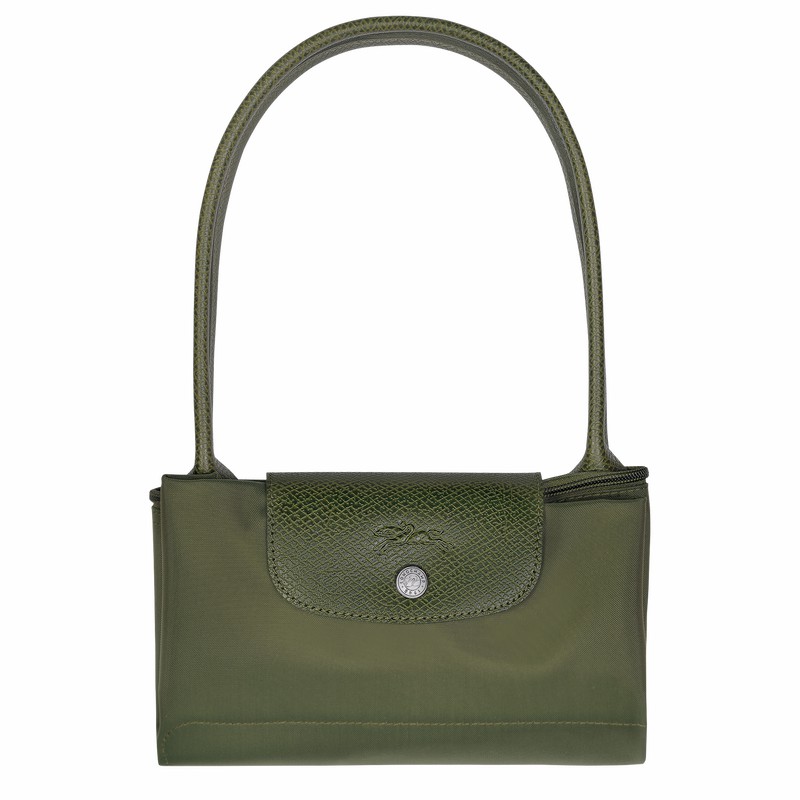 Longchamp Le Pliage Green M Naisten Kangaskassit Vihreä Suomi | L2605919479