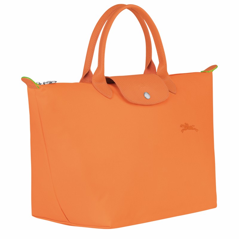 Longchamp Le Pliage Green M Naisten Käsilaukku Oranssi Suomi | L1623919P54