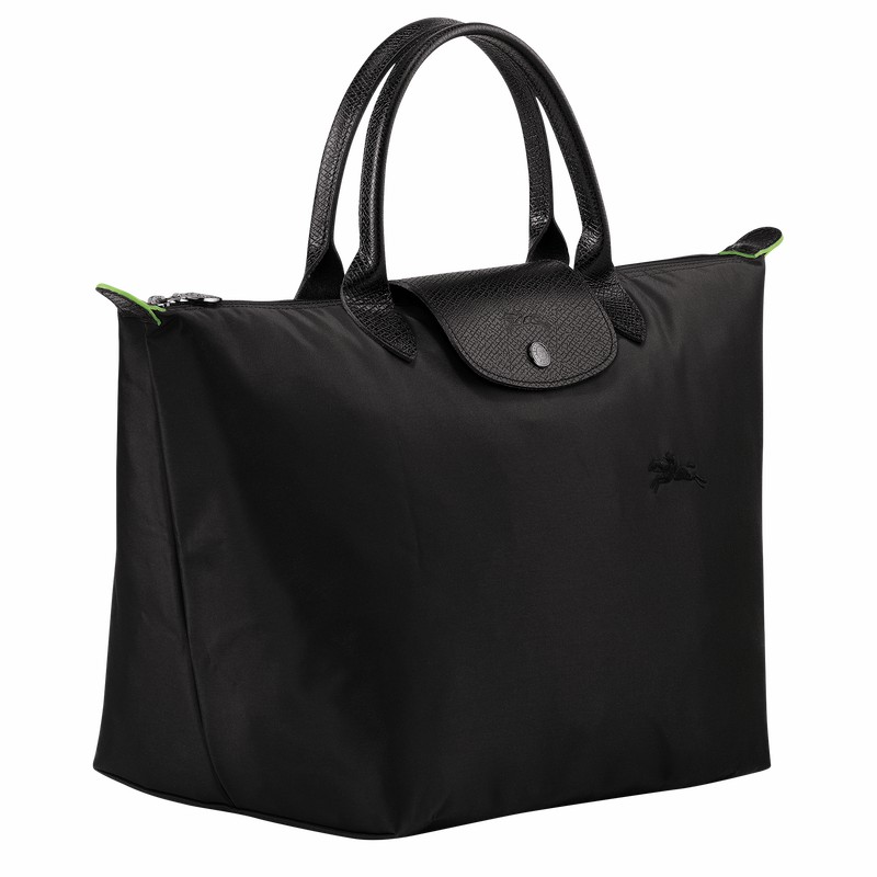 Longchamp Le Pliage Green M Naisten Käsilaukku Mustat Suomi | L1623919001