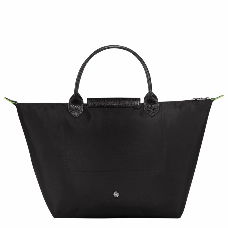 Longchamp Le Pliage Green M Naisten Käsilaukku Mustat Suomi | L1623919001