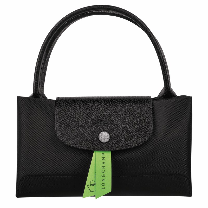 Longchamp Le Pliage Green M Naisten Käsilaukku Mustat Suomi | L1623919001