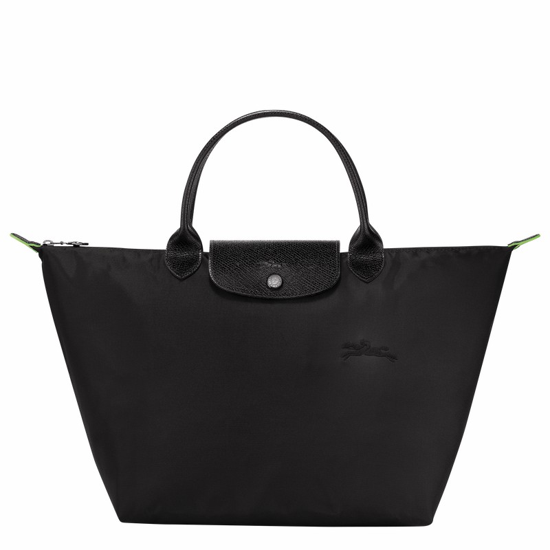 Longchamp Le Pliage Green M Naisten Käsilaukku Mustat Suomi | L1623919001