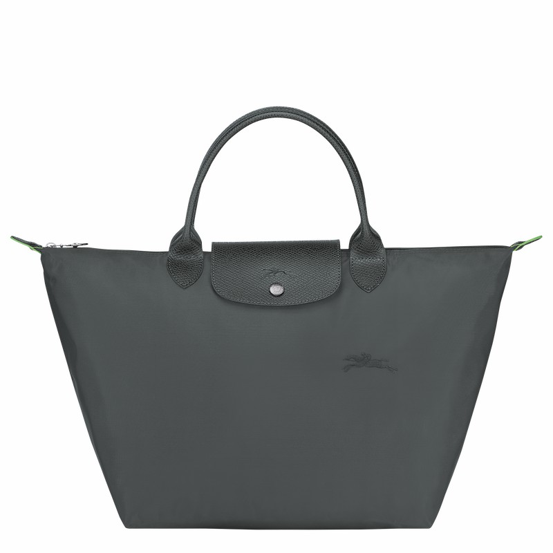 Longchamp Le Pliage Green M Naisten Käsilaukku Syvä Harmaat Suomi | L1623919P66