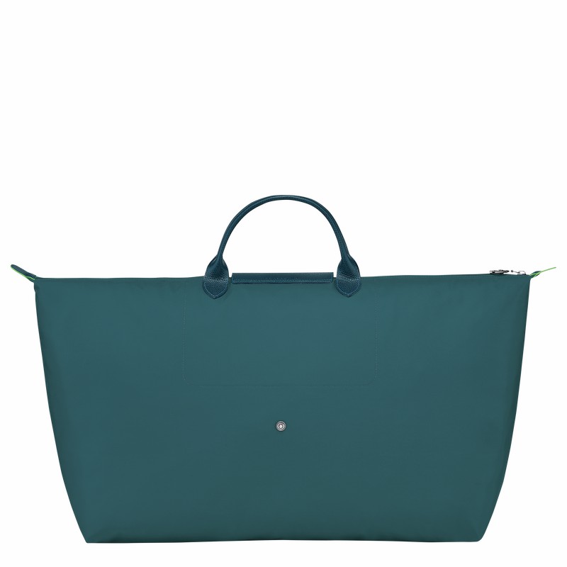 Longchamp Le Pliage Green M Naisten Matkakassit Sinivihreä Suomi | L1625919P89