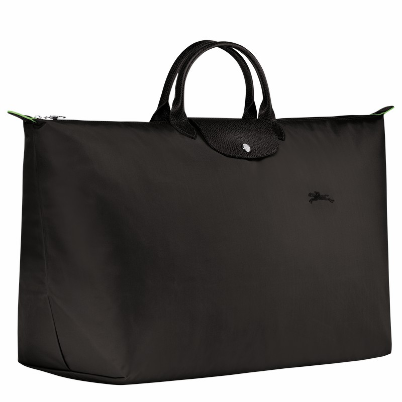 Longchamp Le Pliage Green M Naisten Matkakassit Mustat Suomi | L1625919001