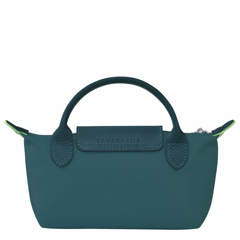 Longchamp Le Pliage Green Miesten Pouches Sinivihreä Suomi | 34175919P89-