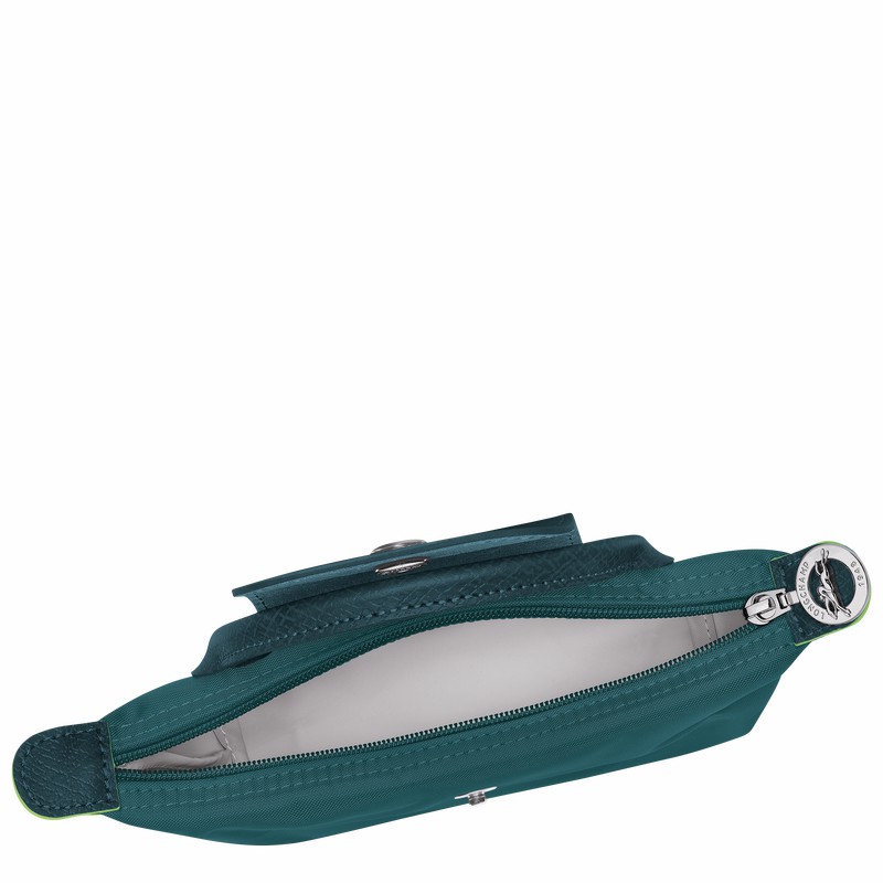 Longchamp Le Pliage Green Miesten Pouches Sinivihreä Suomi | 34175919P89-