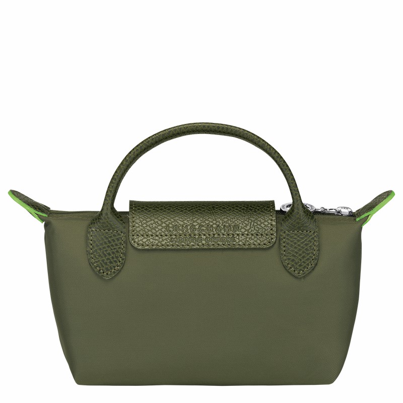 Longchamp Le Pliage Green Miesten Pouches Vihreä Suomi | 34175919479-