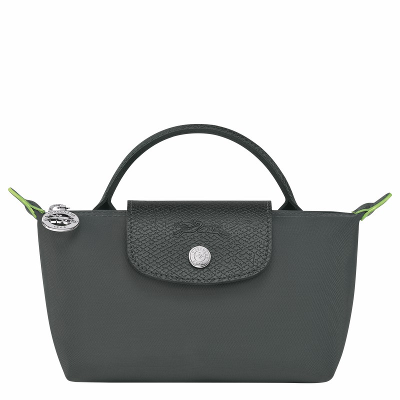 Longchamp Le Pliage Green Miesten Pouches Syvä Harmaat Suomi | 34175919P66-