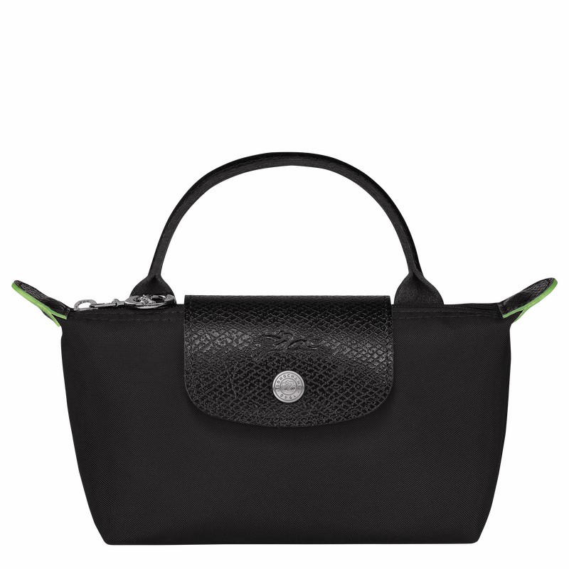 Longchamp Le Pliage Green Naisten Pouches Mustat Suomi | 34175919001