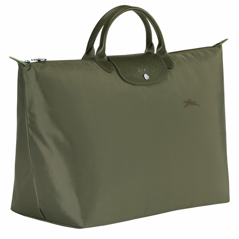 Longchamp Le Pliage Green S Naisten Matkakassit Vihreä Suomi | L1624919479