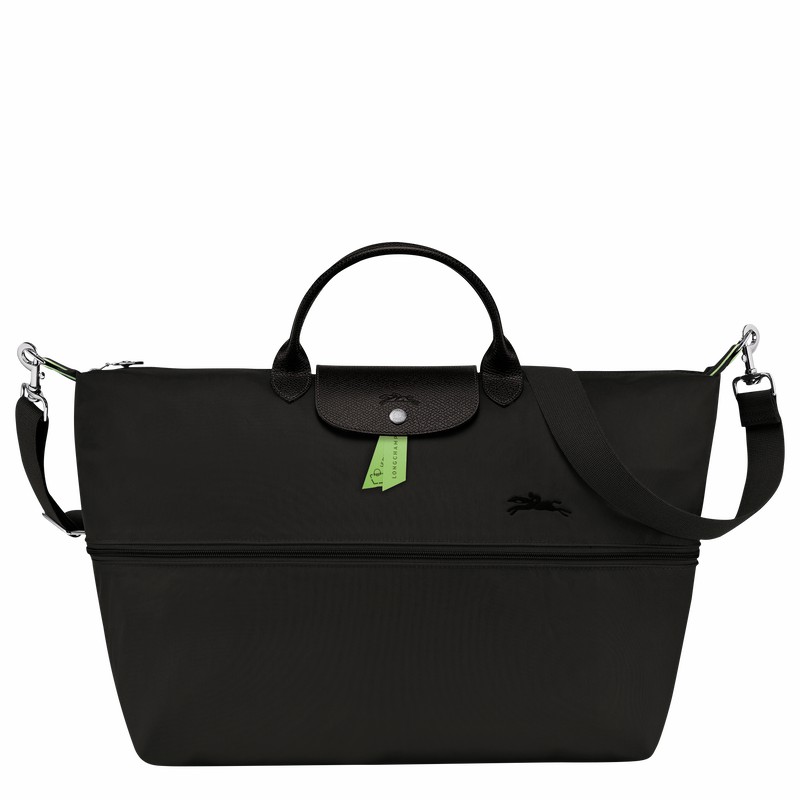 Longchamp Le Pliage Green expandable Miesten Matkakassit Mustat Suomi | L1911919001-