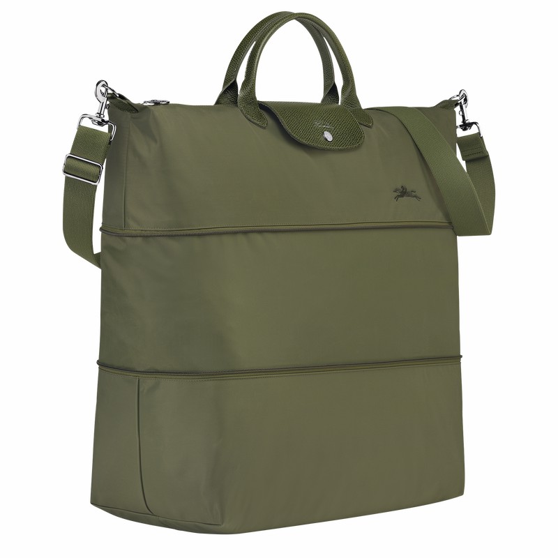 Longchamp Le Pliage Green expandable Miesten Matkakassit Vihreä Suomi | L1911919479-