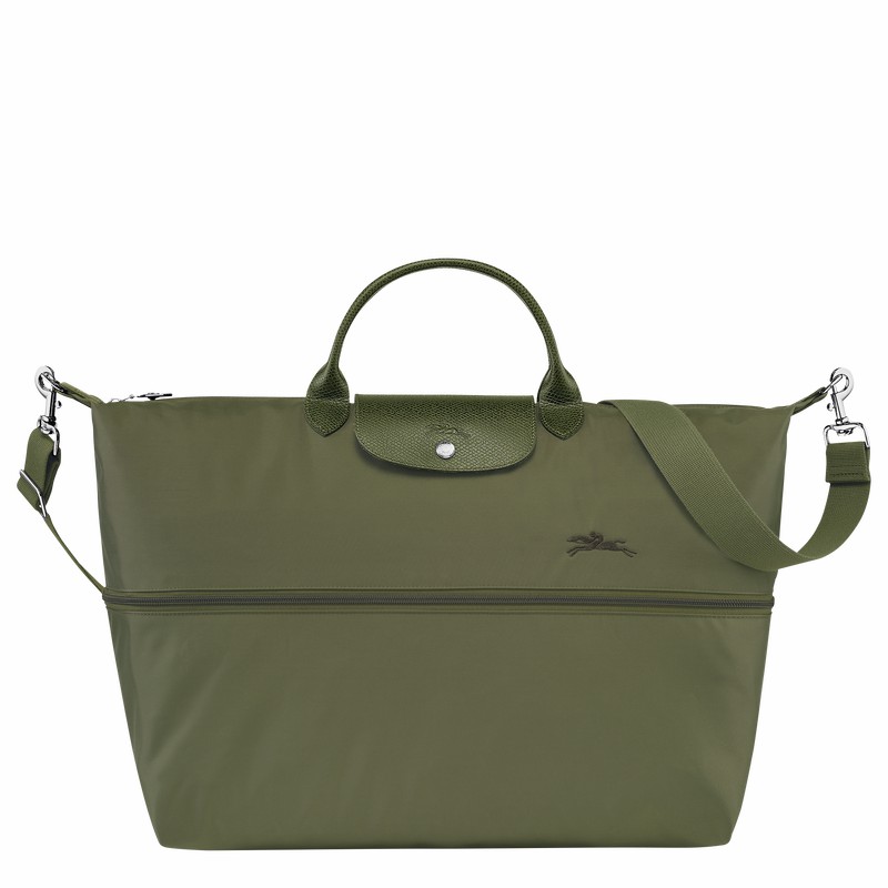 Longchamp Le Pliage Green expandable Miesten Matkakassit Vihreä Suomi | L1911919479-