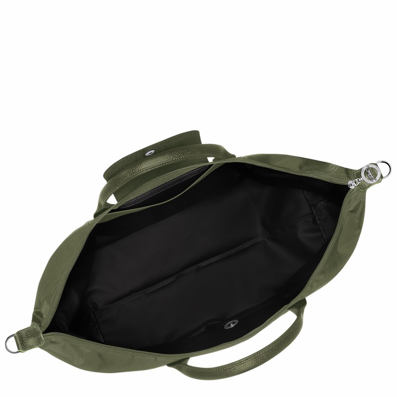 Longchamp Le Pliage Green expandable Miesten Matkakassit Vihreä Suomi | L1911919479-