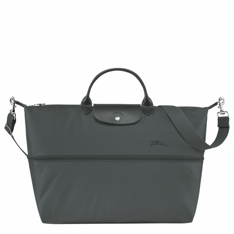 Longchamp Le Pliage Green expandable Miesten Matkakassit Syvä Harmaat Suomi | L1911919P66-