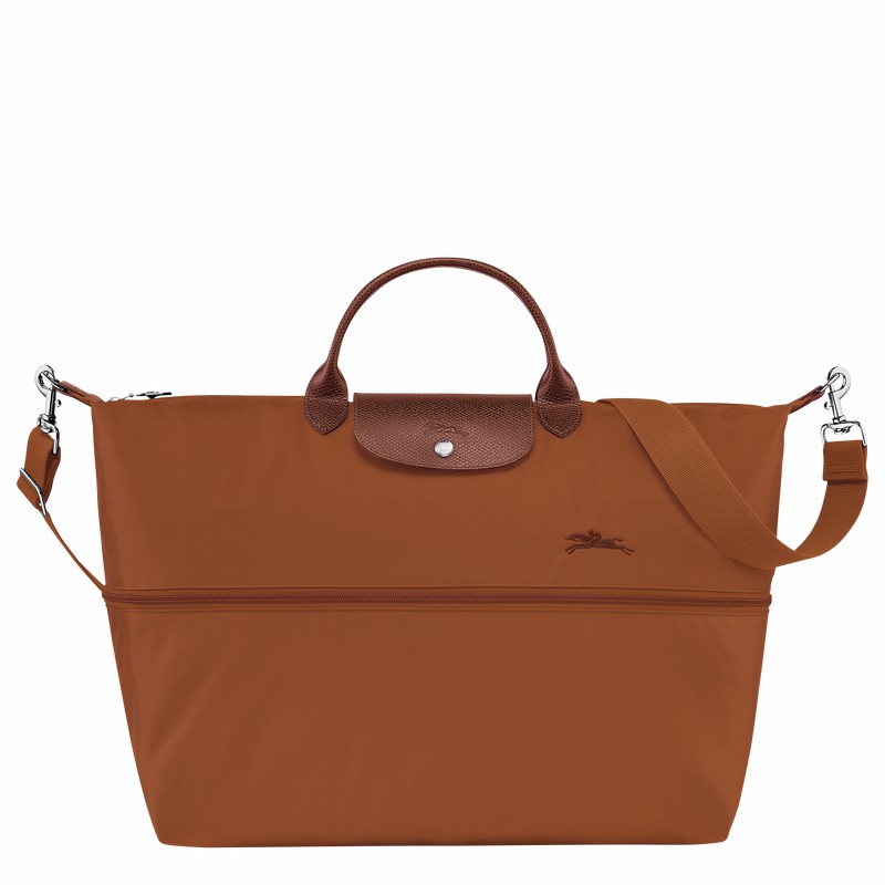 Longchamp Le Pliage Green expandable Miesten Matkakassit Ruskea Suomi | L1911919504-