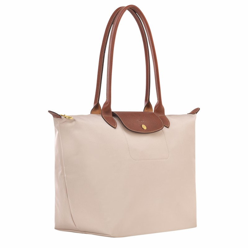 Longchamp Le Pliage Original L Naisten Kangaskassit Valkoinen Suomi | L1899089P71