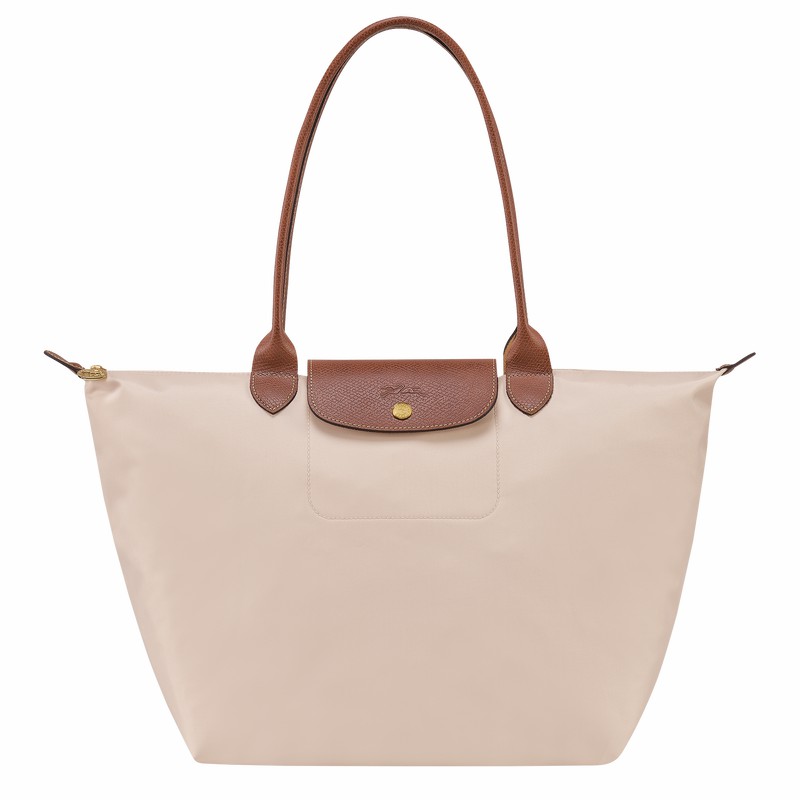 Longchamp Le Pliage Original L Naisten Kangaskassit Valkoinen Suomi | L1899089P71