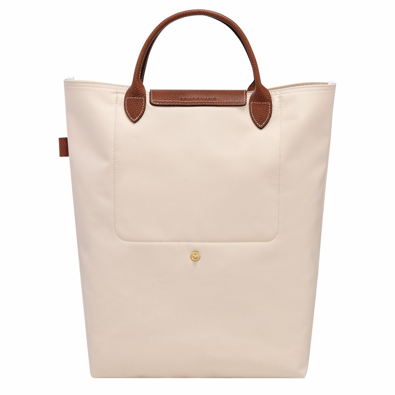 Longchamp Le Pliage Original M Miesten Kangaskassit Valkoinen Suomi | 10168089P71-