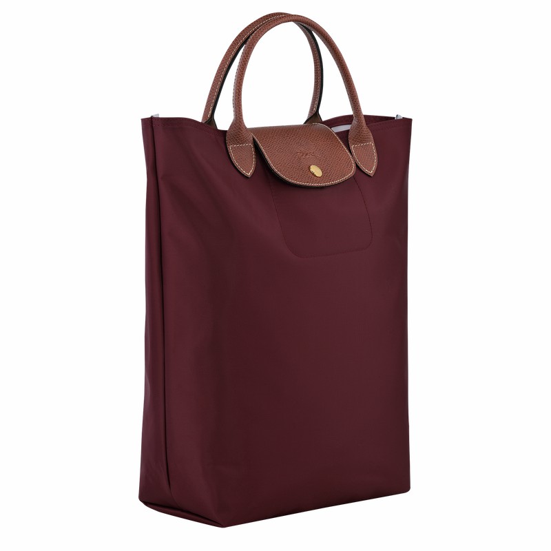 Longchamp Le Pliage Original M Miesten Kangaskassit Viininpunainen Suomi | 10168089P87-