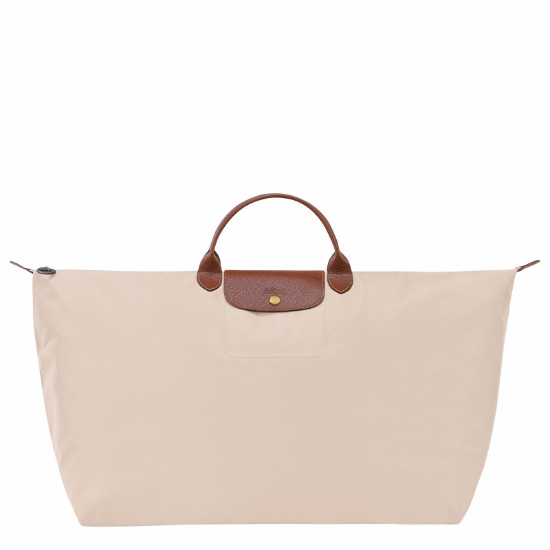 Longchamp Le Pliage Original M Miesten Matkakassit Valkoinen Suomi | L1625089P71-