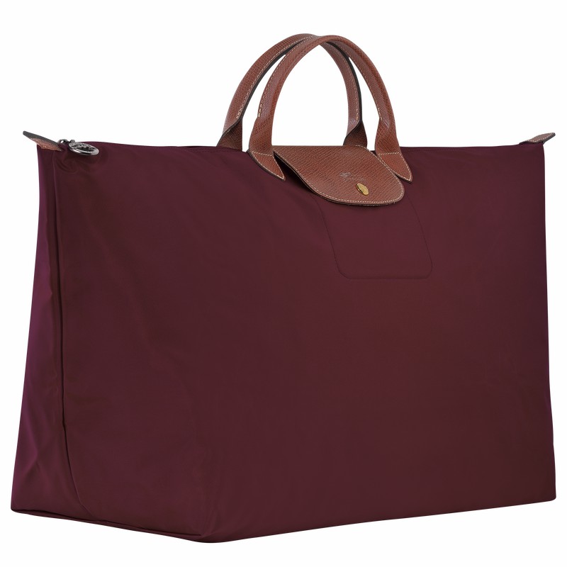 Longchamp Le Pliage Original M Miesten Matkakassit Viininpunainen Suomi | L1625089P87-