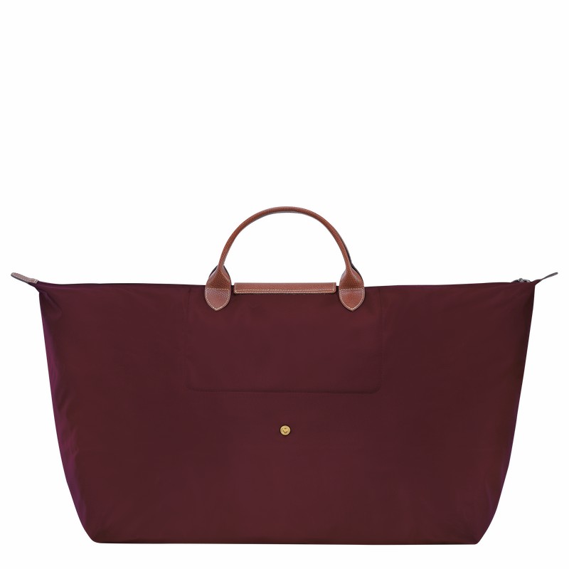 Longchamp Le Pliage Original M Miesten Matkakassit Viininpunainen Suomi | L1625089P87-