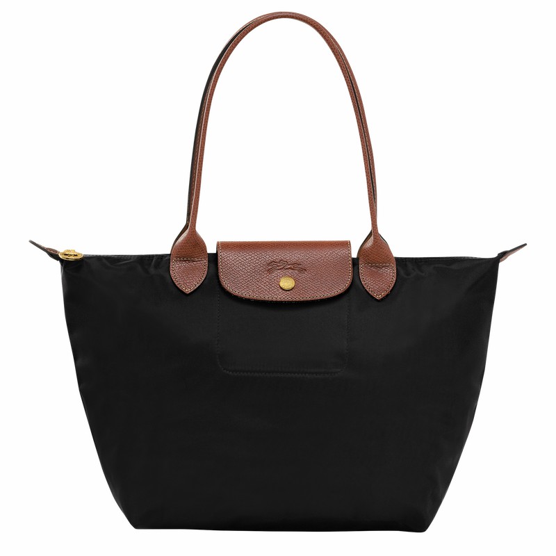 Longchamp Le Pliage Original M Naisten Kangaskassit Mustat Suomi | L2605089001