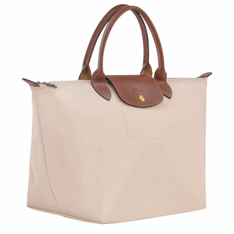 Longchamp Le Pliage Original M Naisten Käsilaukku Valkoinen Suomi | L1623089P71