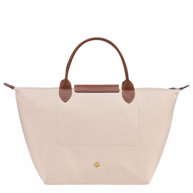 Longchamp Le Pliage Original M Naisten Käsilaukku Valkoinen Suomi | L1623089P71