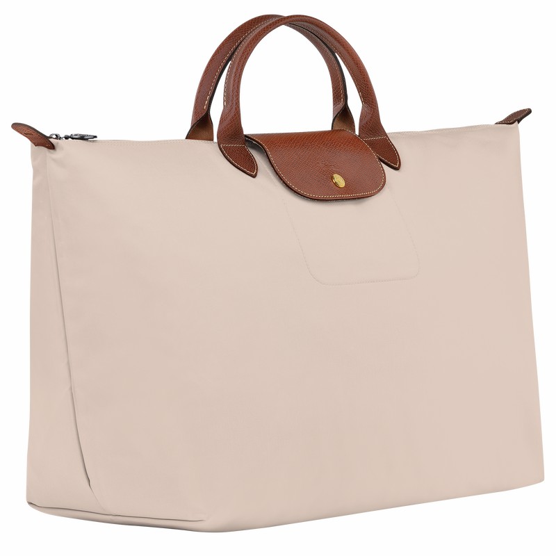 Longchamp Le Pliage Original S Miesten Matkakassit Valkoinen Suomi | L1624089P71-