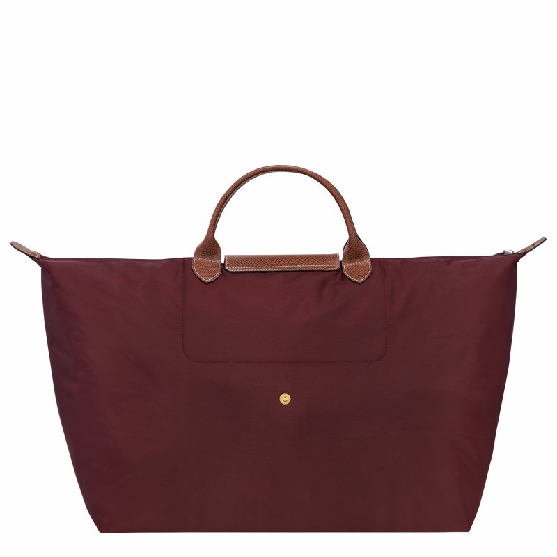 Longchamp Le Pliage Original S Miesten Matkakassit Viininpunainen Suomi | L1624089P87-