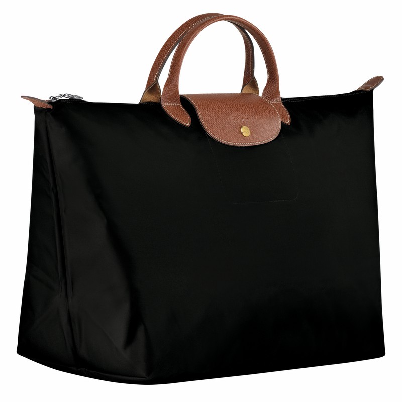 Longchamp Le Pliage Original S Miesten Matkakassit Mustat Suomi | L1624089001-