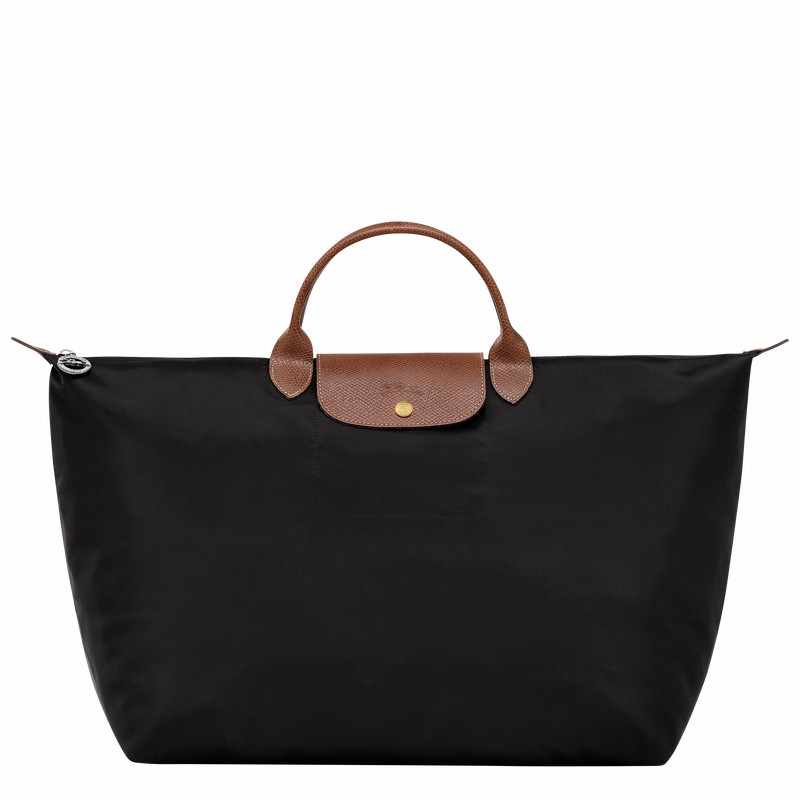 Longchamp Le Pliage Original S Miesten Matkakassit Mustat Suomi | L1624089001-