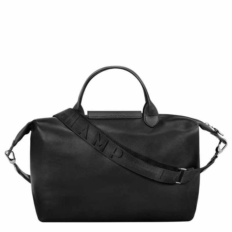 Longchamp Le Pliage Xtra L Miesten Käsilaukku Mustat Suomi | 10201987001-